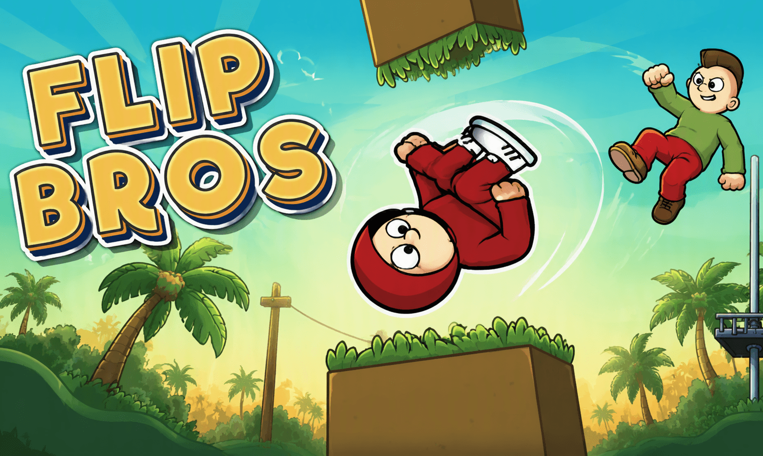 Flip Bros: A Hilarious Platformer That Turns You Into a Human Cannonball