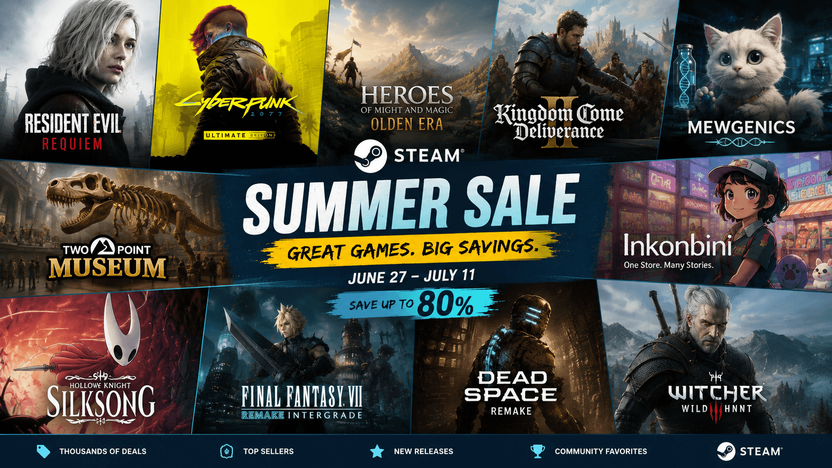 2026 Steam Summer Sale: Our 11 Top Discounted Picks