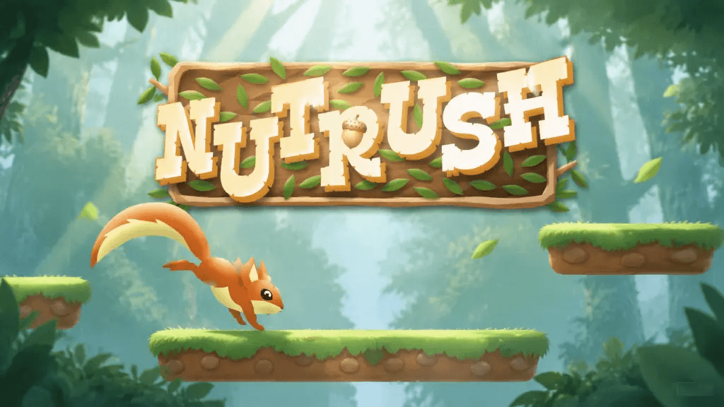 Today's 2Pokee Game Recommendation: Nut Rush, a Casual Squirrel Platformer That Tests Your Timing