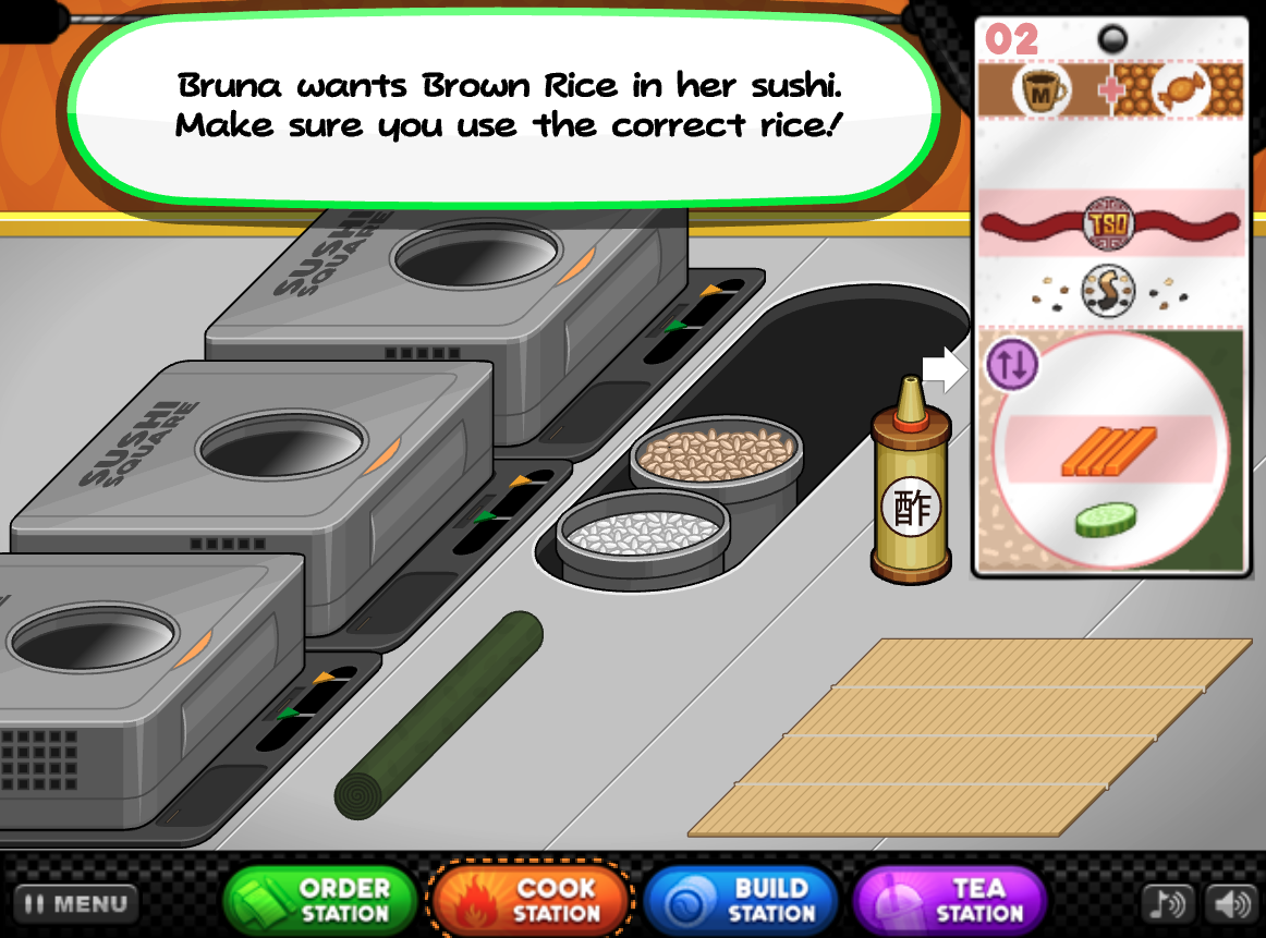 Papa's Sushiria preview 1