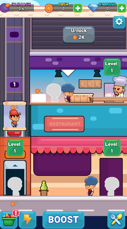 Idle Restaurant preview 1