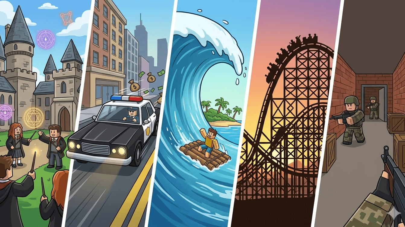 Quick Picks: 5 Roblox Experiences to Switch Things Up (School, Heists, Disasters, Tycoons, and FPS)