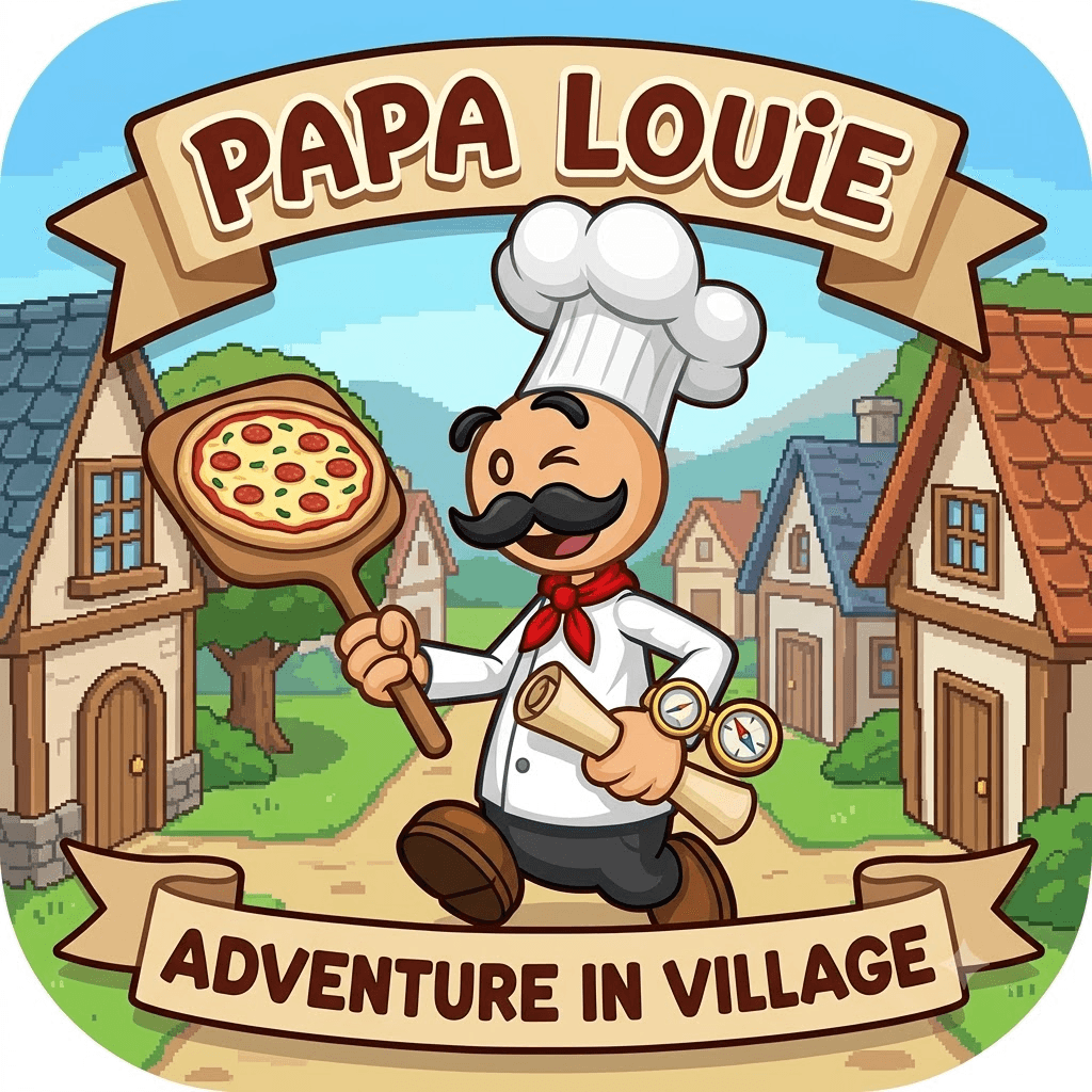 Papa Louie Adventure In Village