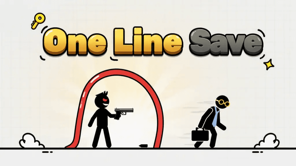 Today's 2Pokee Game Recommendation: One Line Save, a Simple Puzzle Game That Puts Your Drawing Skills to the Test
