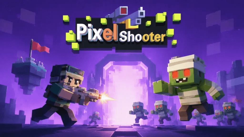 Today's 2Pokee Game Recommendation: Pixel Shooter, A Fast-Paced Pixel Gunfight