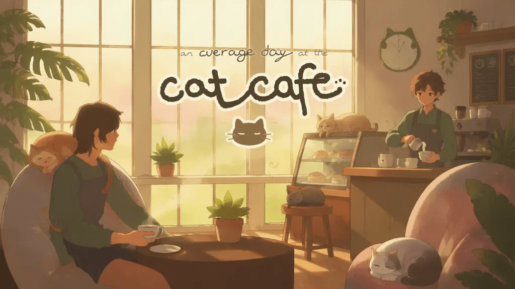 Today's 2Pokee Game Recommendation: An Average Day At The Cat Cafe, a Game About Running a Cafe and Being Controlled by Cats