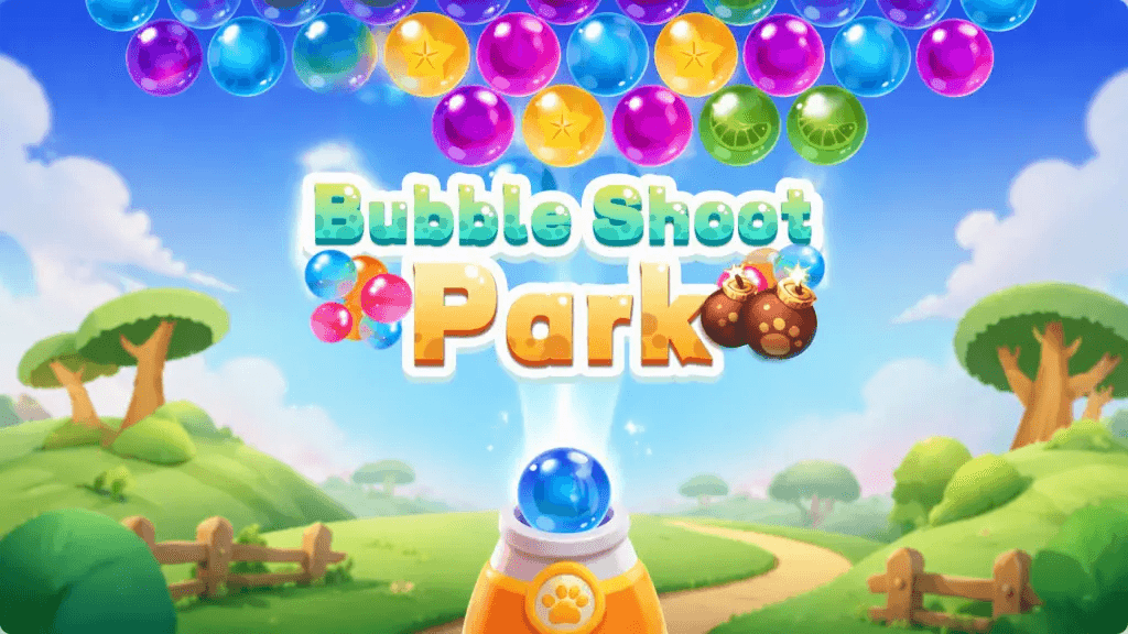Today's 2Pokee Game Recommendation: Bubble Shoot Park, A Colorful Bubble-Popping Game