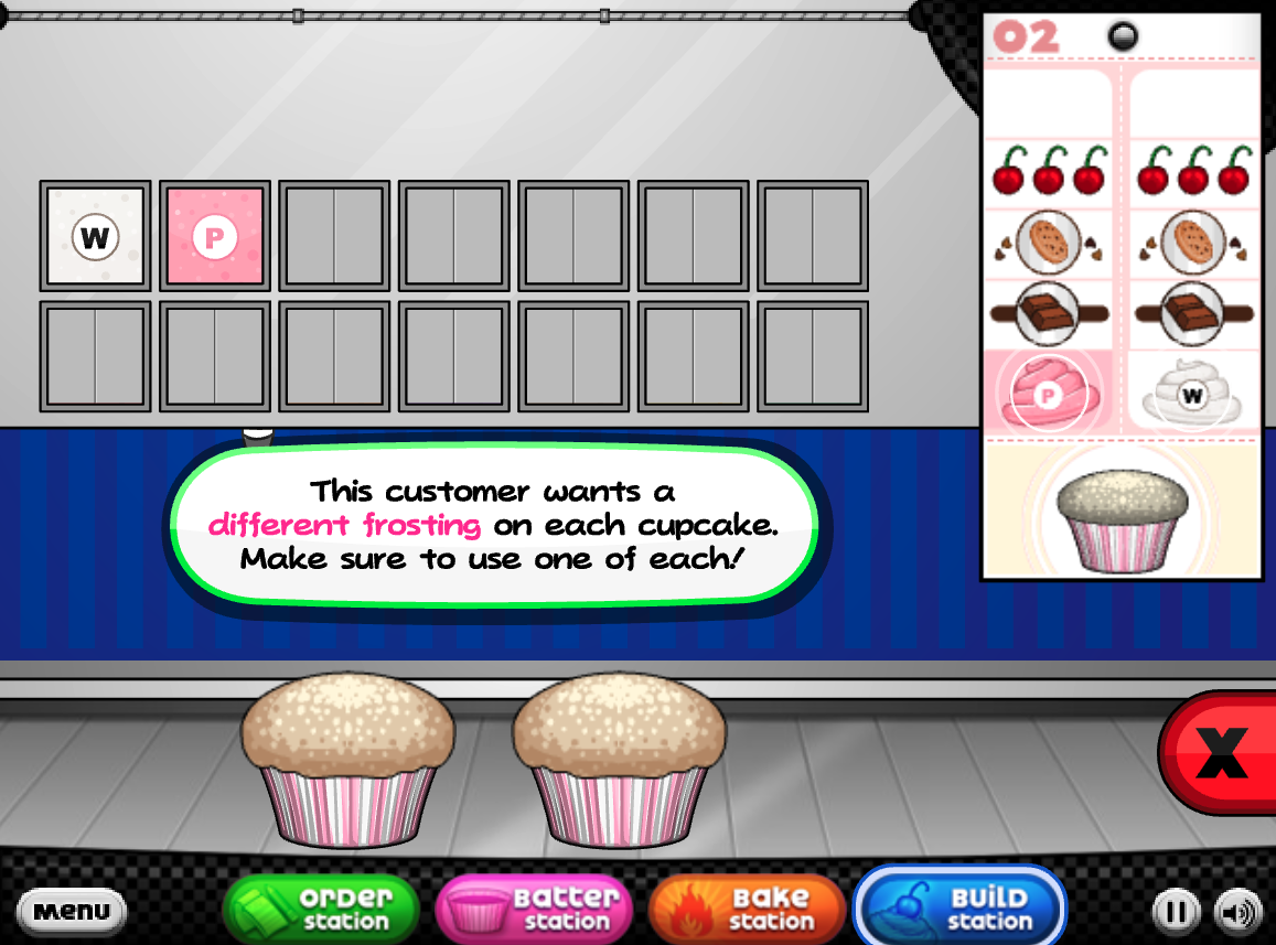 Papa's Cupcakeria preview 2